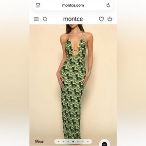 NWT Montce Veronica Floral Emma Maxi Dress